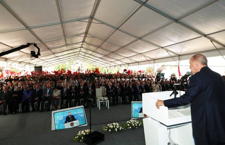 Cumhurbaşkanı Erdoğan, Rize'de Toplu Açılış Töreni"nde 4