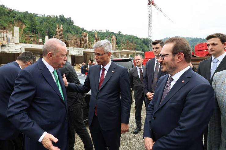 Cumhurbaşkanı Erdoğan, Rize'de Toplu Açılış Töreni"nde 47