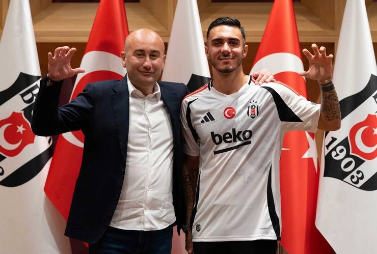 Çaykur Rizesporlu Emirhan Topçu, Beşiktaş'ta 2