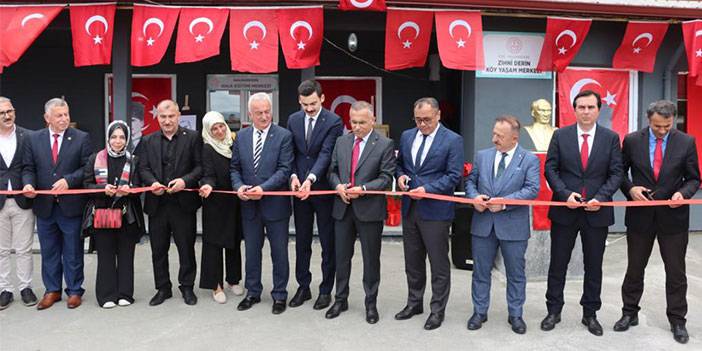 Rize'de Zihni Derin Köy Yaşam Merkezi Açıldı
