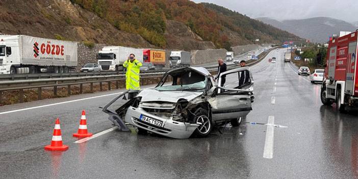 Samsun-Ankara kara yolundaki zincirleme trafik kazasında 3 kişi öldü, 6 kişi yaralandı