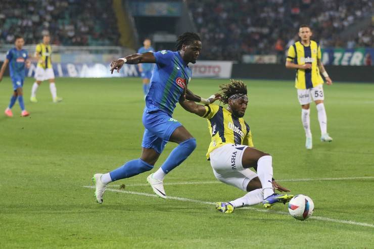 Çaykur Rizespor - Fenerbahçe maçından kareler 42