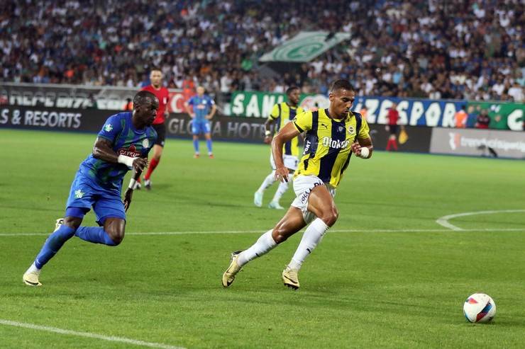 Çaykur Rizespor - Fenerbahçe maçından kareler 46