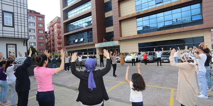 Rize Sağlıklı Hayat Merkezi Hareketlendi