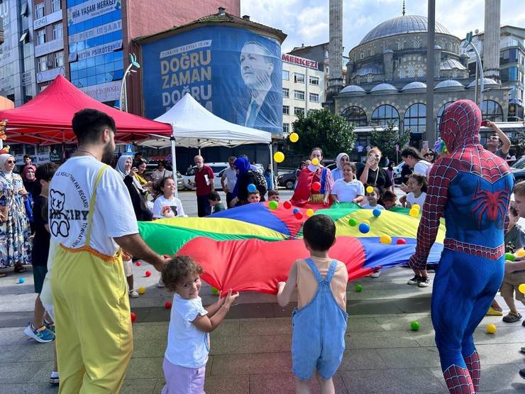 Rize'de Okul Öncesi Şenliği renkli görüntülere sahne oldu 5