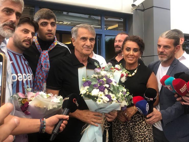 Şenol Güneş’e Trabzon’da coşkulu karşılama 3