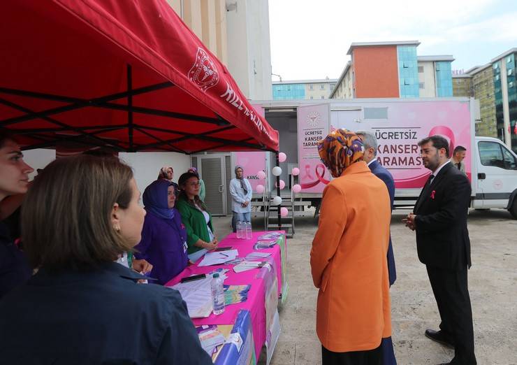 Rize'de valilik personeline “Ücretsiz Kanser Taraması” yapıldı 5