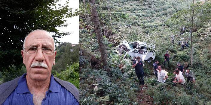 Rize’de Kıbrıs Gazisi Küçükkazdal Kazada Hayatını Kaybetti, Eşi Yaralandı