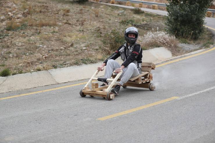 Erzincan’da Formulaz tahta araba yarışları düzenlendi 17