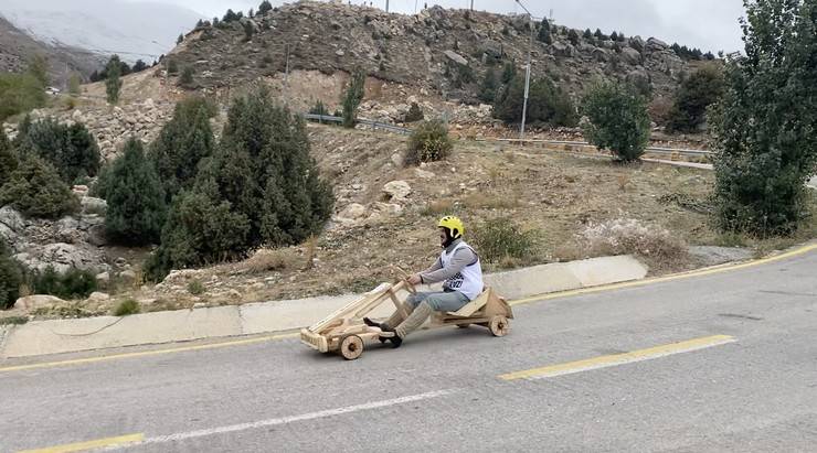 Erzincan’da Formulaz tahta araba yarışları düzenlendi 4