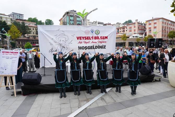 Rize’de Aşık Veysel’i Anma Etkinliği Düzenlendi 2