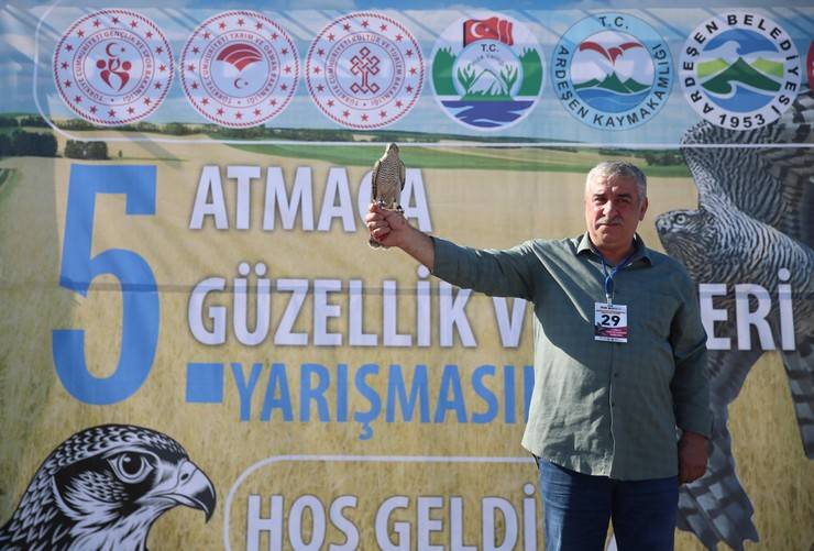 Rize'de atmaca güzellik ve beceri yarışması düzenlendi 27