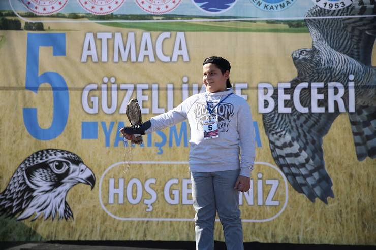 Rize'de atmaca güzellik ve beceri yarışması düzenlendi 28