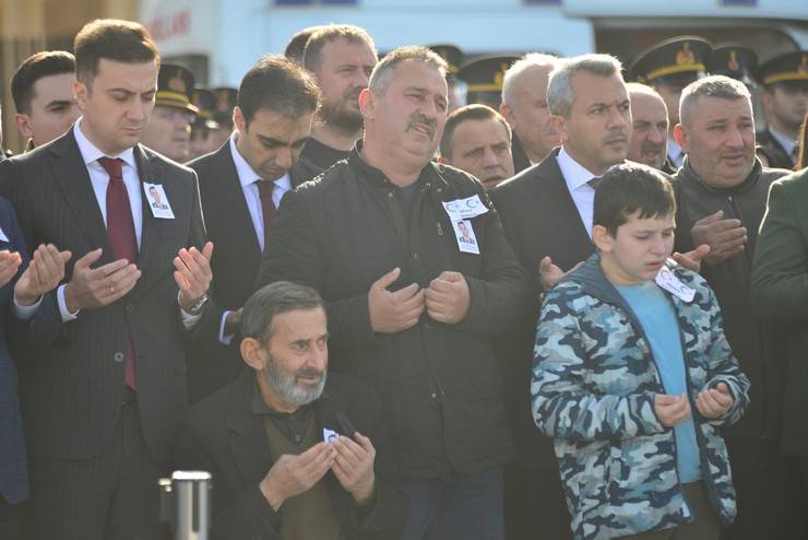 Şehit Teğmen Ceyhun Kalyoncu için Rize-Artvin Havalimanı’nda tören düzenlendi 20