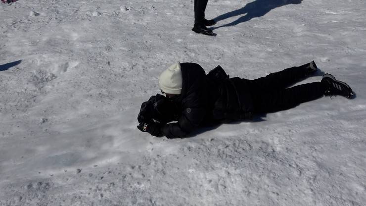 Ayder’de, kar festivali kayakla başladı 3