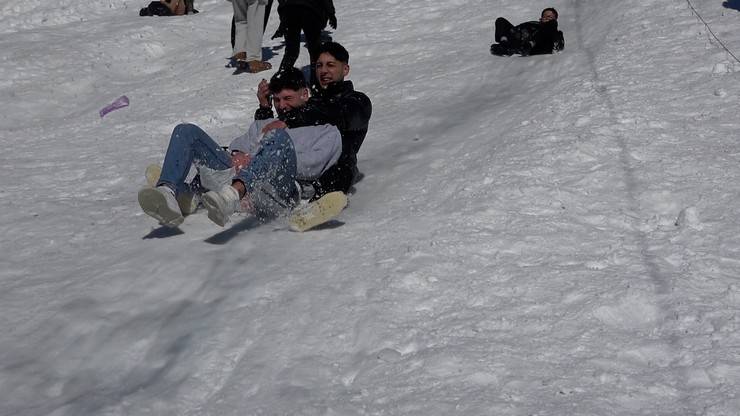 Ayder’de, kar festivali kayakla başladı 6