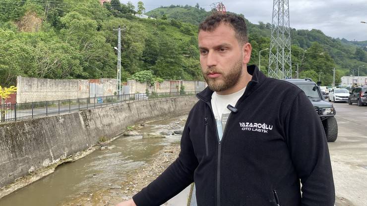 Rize’de derede balık ölümlerine inceleme 3