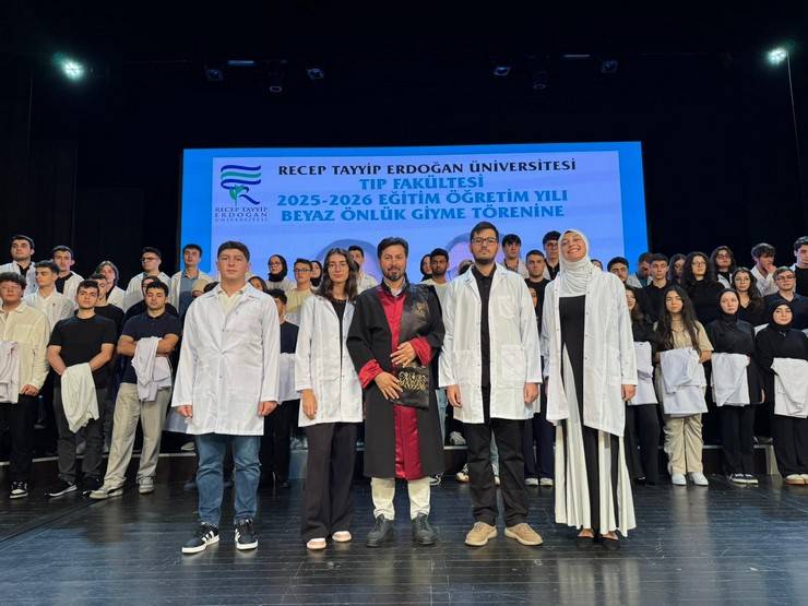 RTEÜ Tıp Fakültesi Öğrencileri Beyaz Önlük Giyme Heyecanı Yaşadı 37