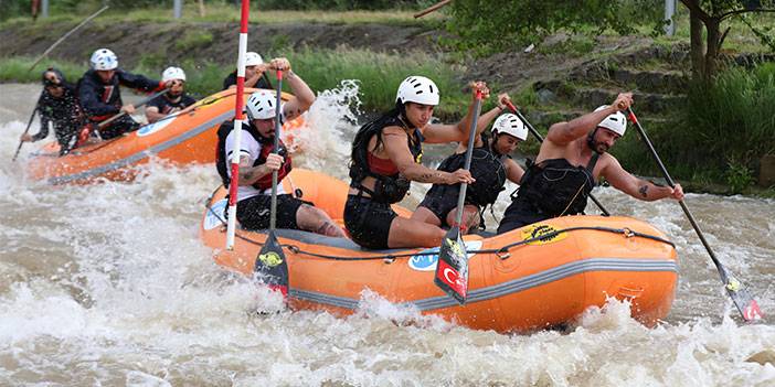 Fırtına Deresi'ndeki zorlu parkurda Dünya Şampiyonası'na hazırlanıyorlar