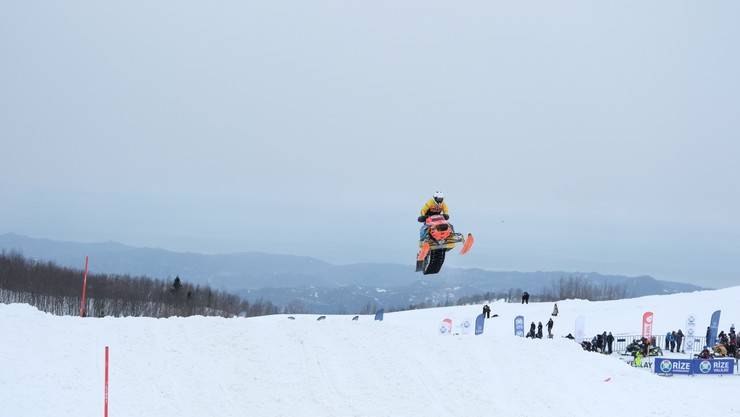 SNX Türkiye Dünya Kar Motosikleti Şampiyonası Rize’de başladı 11