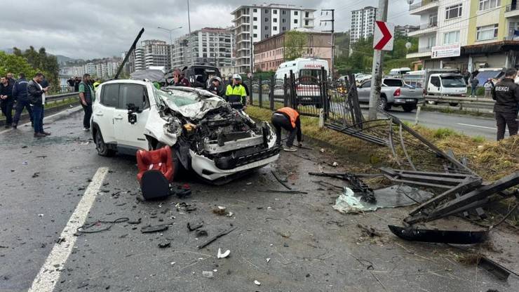 Rize’de feci kaza: 1 ölü, 7 yaralı 3