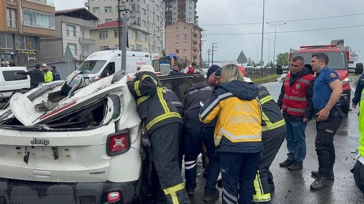 Rize’de feci kaza: 1 ölü, 7 yaralı 8