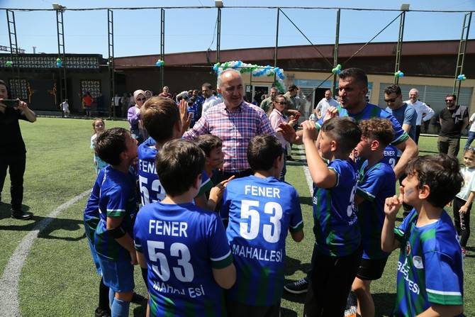 Rize Belediyesi Mahalleler Çocuk Futbol Turnuvası ve Şöleni Tamamlandı 24