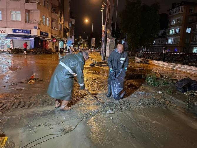 Ordu'da sel: Cadde ve sokaklar göle döndü 27