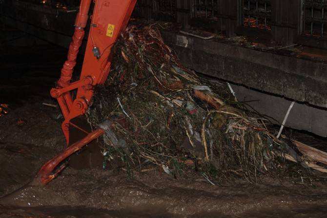 Ordu'da sel: Cadde ve sokaklar göle döndü 6