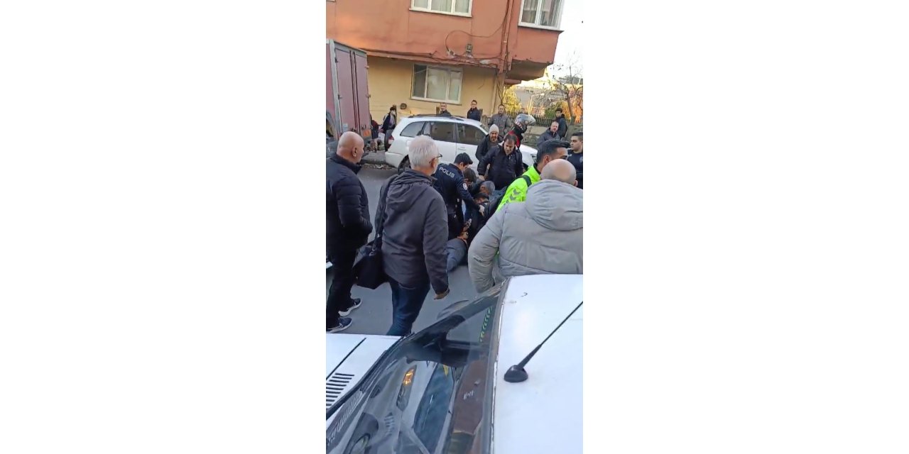 İstanbul - Şişli’de trafiği kapatanları uyaran polise saldırı: 1 kişi gözaltına alındı
