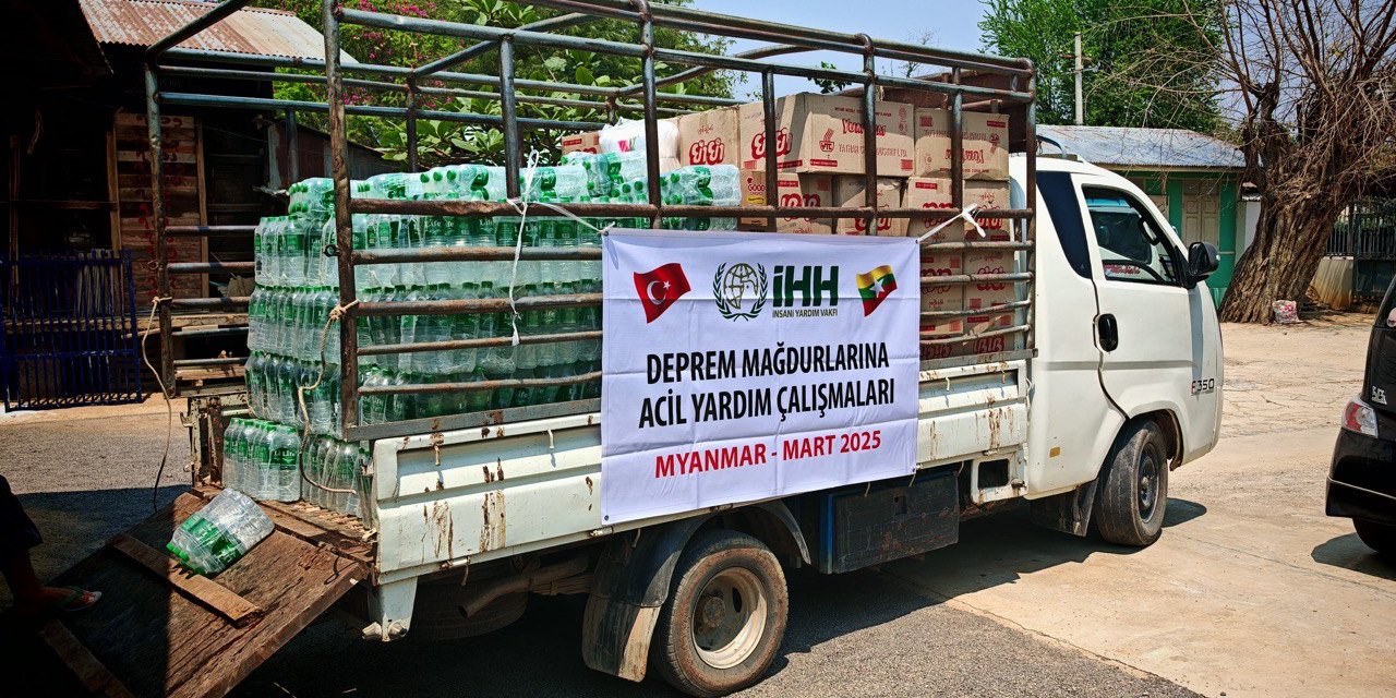 Deprem yaşanan Myanmar ve Tayland’a İHH’dan acil yardım çalışması