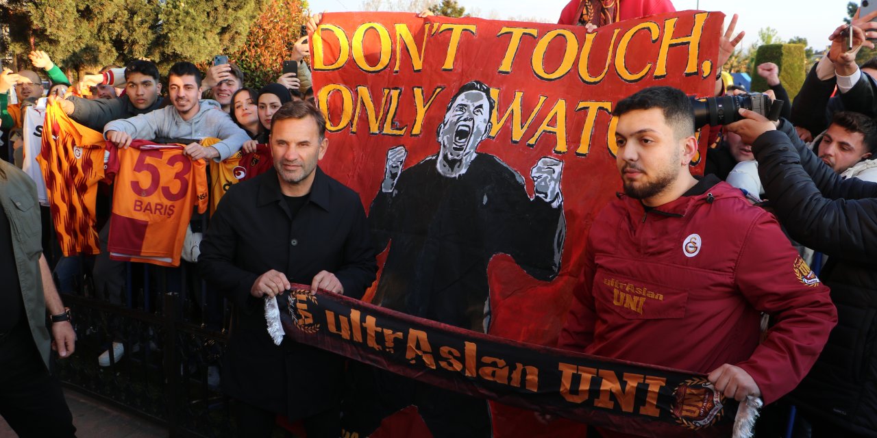 Galatasaray kafilesi, Samsun’a geldi