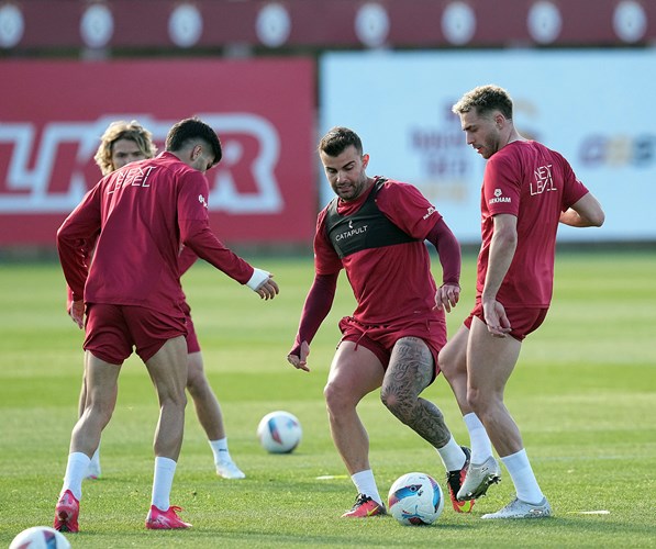 Galatasaray, Bodrum FK maçının hazırlıklarını sürdürdü