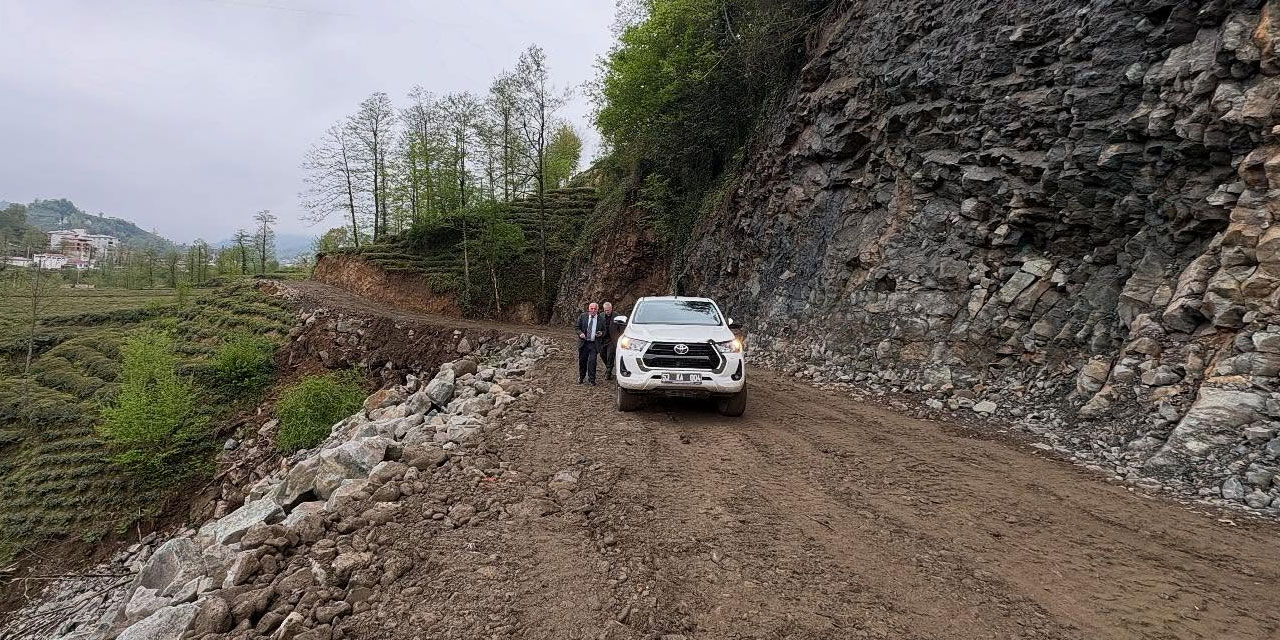 Kalkandere Belediyesi Çay Sezonu Öncesi Ulaşımı Rahatlatıyor