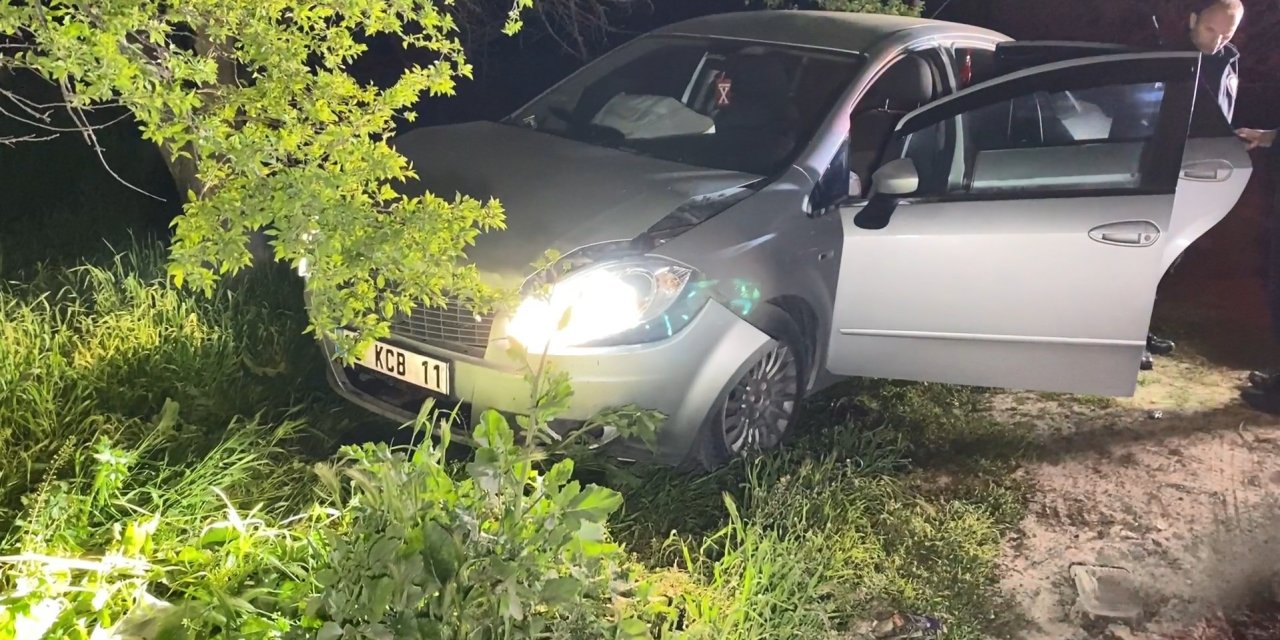 Polisten kaçan ehliyetsiz sürücü kaza yapınca yakalandı