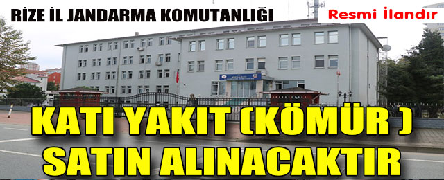 Katı Yakıt (Kömür) Satın Alınacaktır