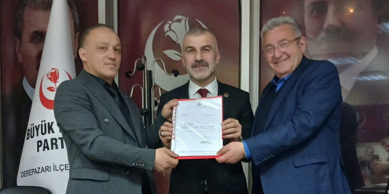 BBP Derepazarı'nda Bayrak Değişimi: Kazım Topal İlçe Başkanı Oldu