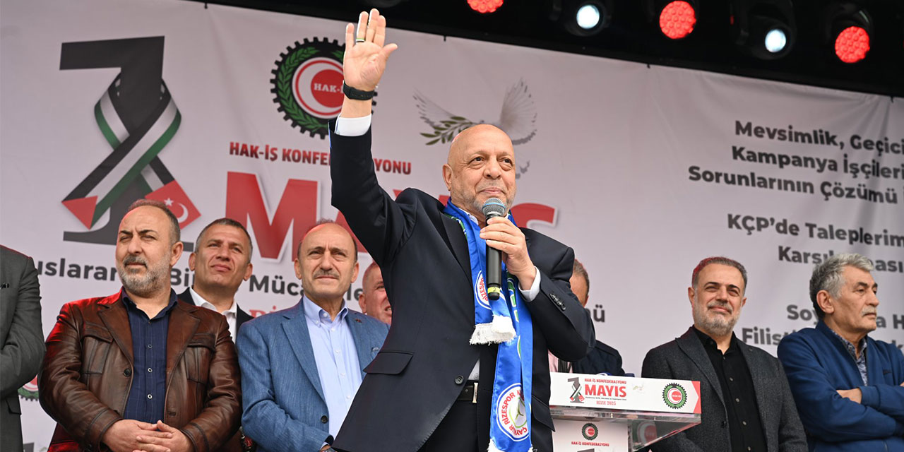 HAK-İŞ Rize'de Binlerce İşçiyle 1 Mayıs'ı Kutladı: Talepler Yükseldi, Çay İşçisinin Sesi Duyuruldu