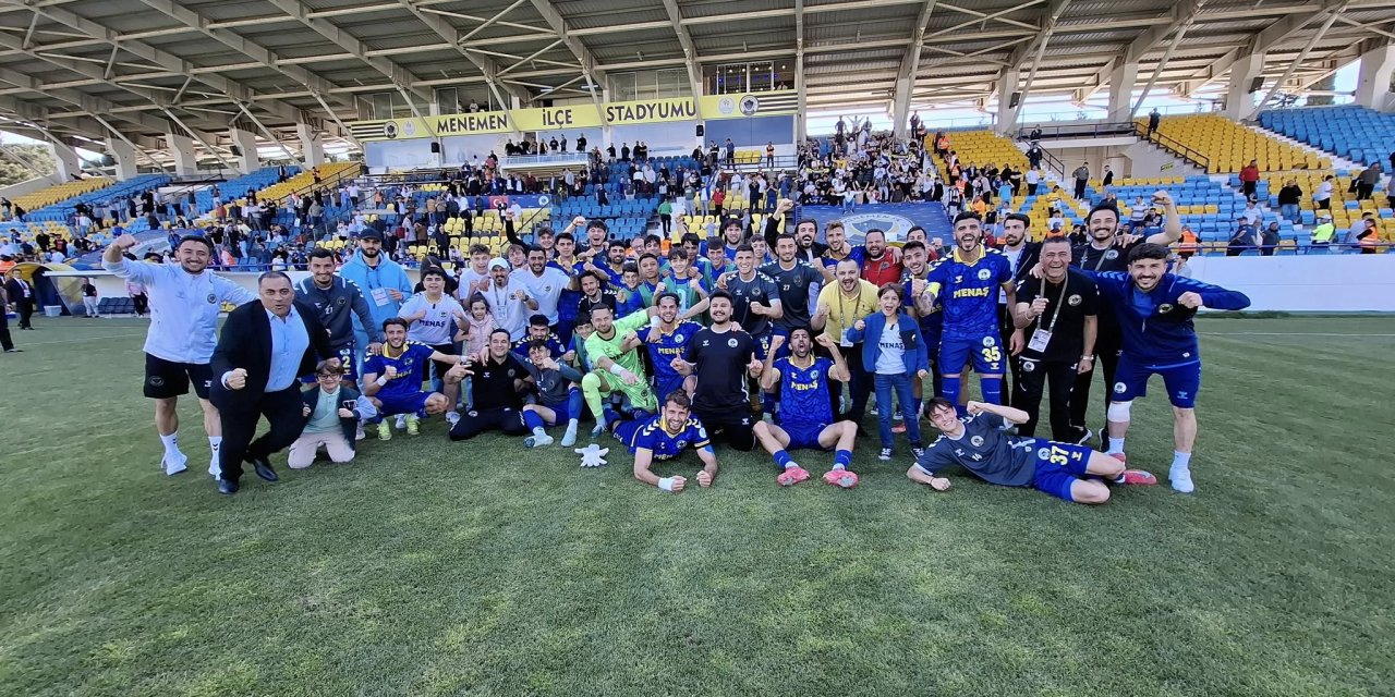 Menemen FK'nın gözü Play-Off'ta