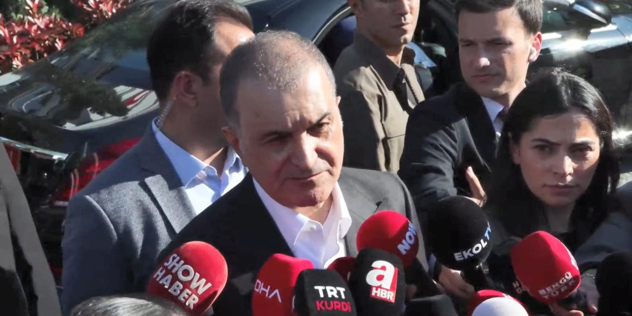 İstanbul - Ak Parti Sözcüsü Ömer Çelik: Özgür Özel'e saldırıyı şiddetle kınıyoruz