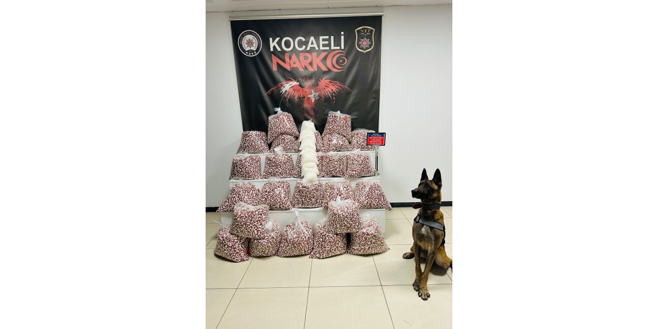 Kocaeli’de 397 Bin Sentetik Ecza Hap Ele Geçirildi; 1 Kişi Tutuklandı