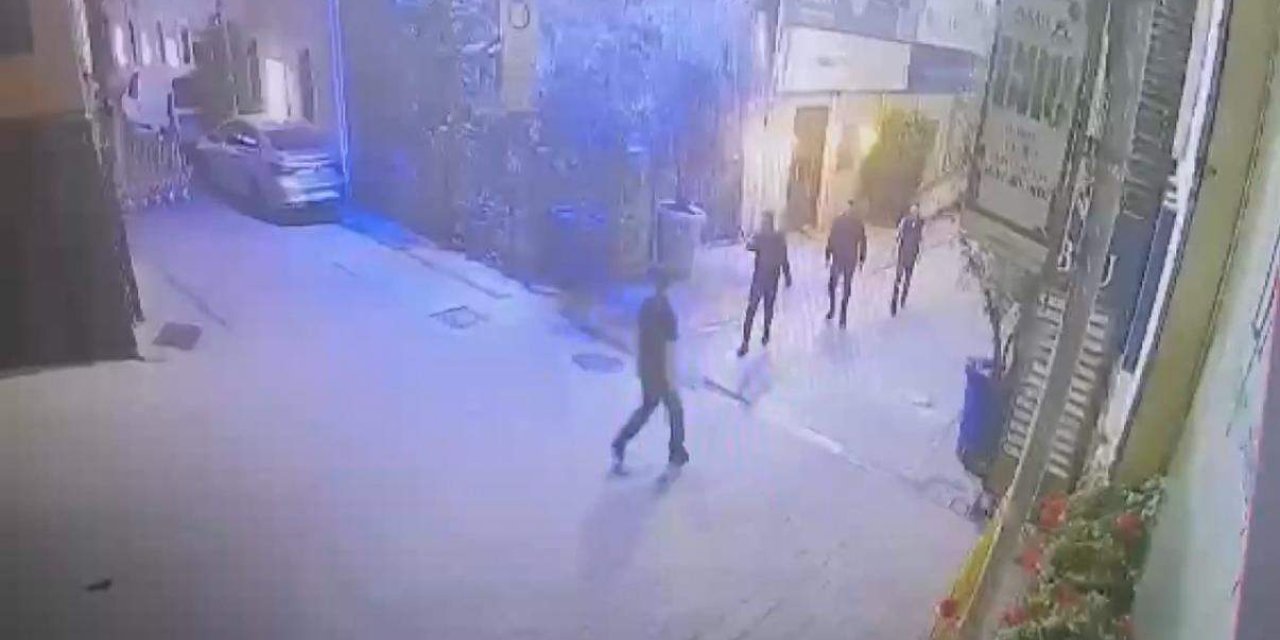 İstanbul - Beşiktaş'ta eğlence mekanındaki silahlı saldırı güvenlik kamerasında