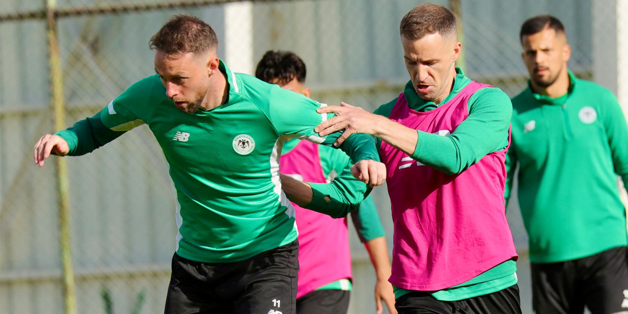 Konyaspor'un Çaykur Rizespor maçı ilk 11'i belli oldu