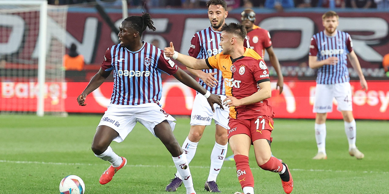 Trabzon'da 3 puan Galatasaray'ın