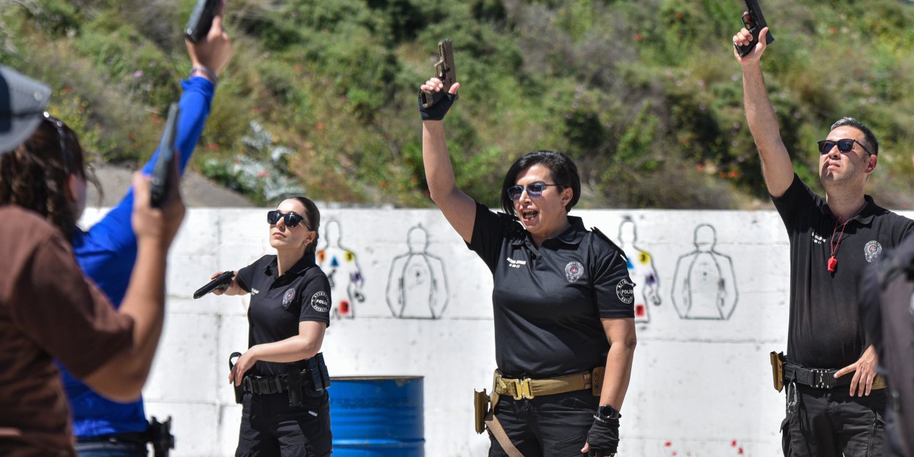 Poligonda Zorlu Eğitim; Hız, Refleks Ve Dikkat Şart