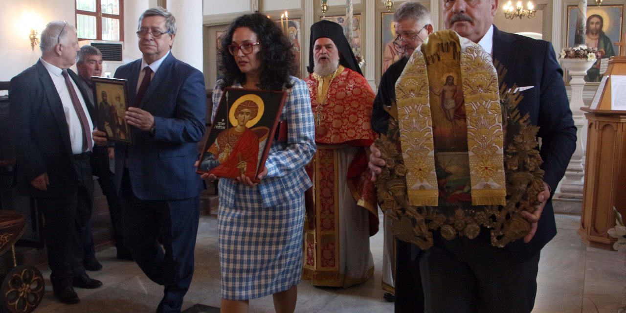 Edirne'de Bulgar Kilisesi'nde 'Aziz Georgi Günü' Ayini