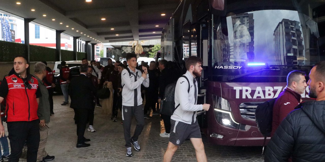 Trabzonspor kafilesi, Gaziantep’te