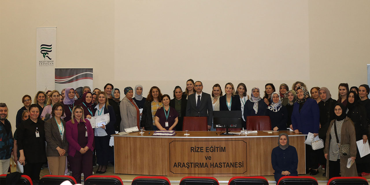 Rize'de Dünya Hemşireler Günü Coşkuyla Kutlandı