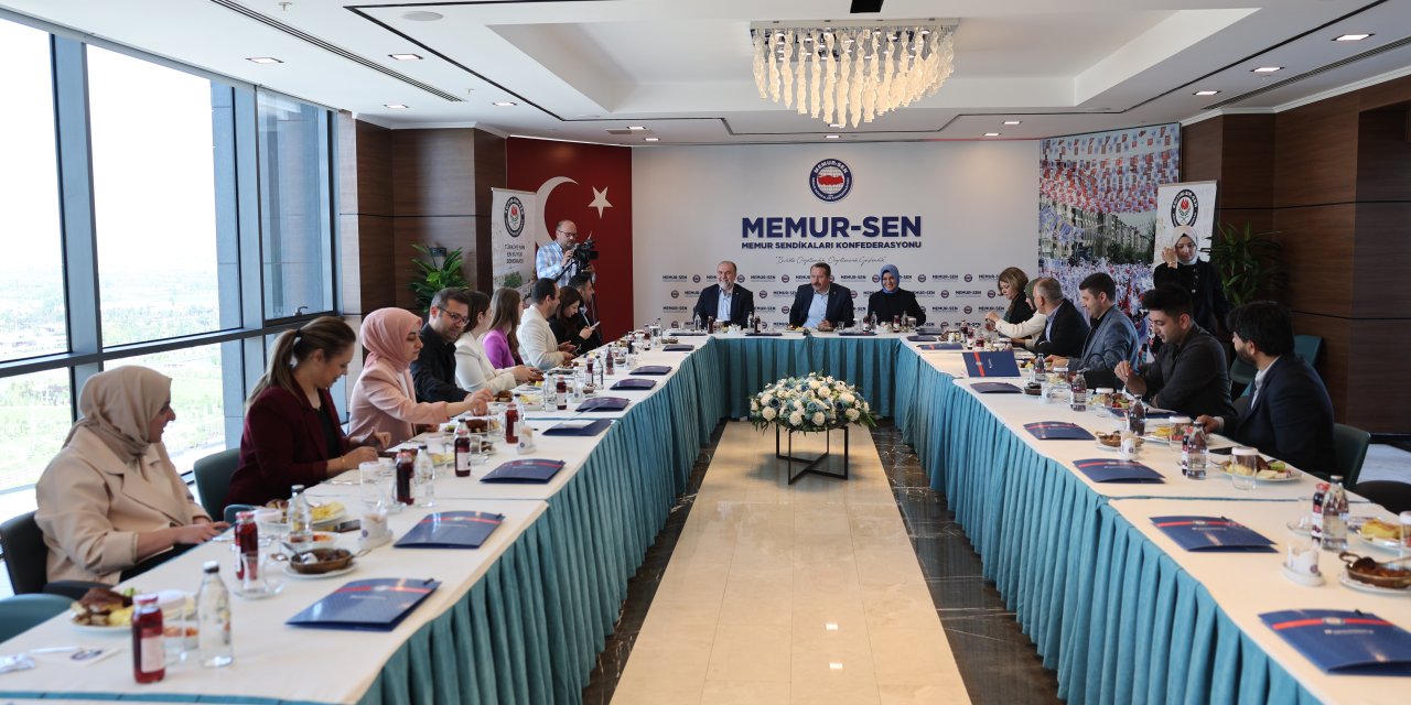 Memur-sen Genel Başkanı Yalçın: Amacımız, Emekçilerin Milli Gelirden Düzgün Pay Alması
