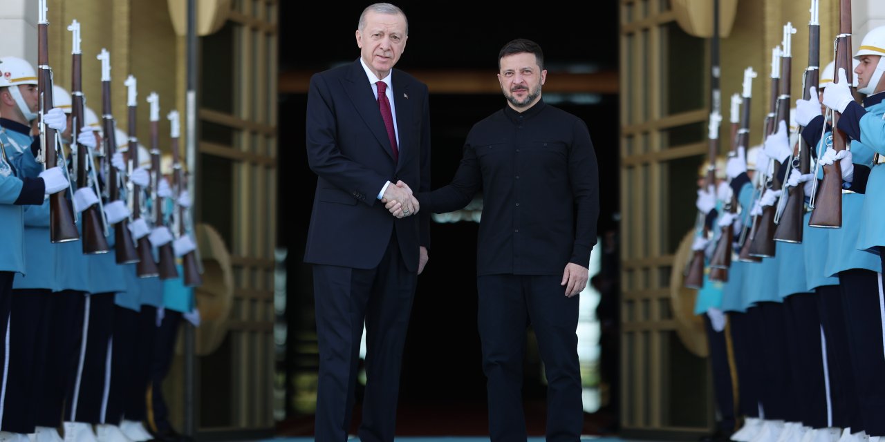 Ukrayna Devlet Başkanı Zelenskiy, Ankara'da (2)